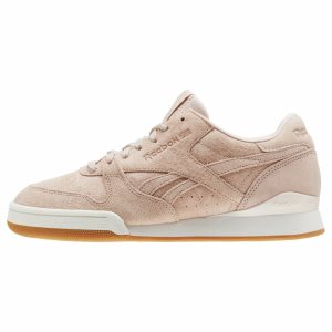 Reebok Phase 1 Pro Turnschuhe Damen - Beige/Rosa - DE 052-TFJ